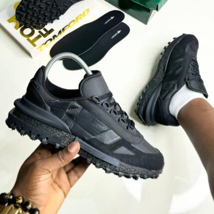 Lacoste All-Terrain Sneakers – Stealth Black Trail Edition